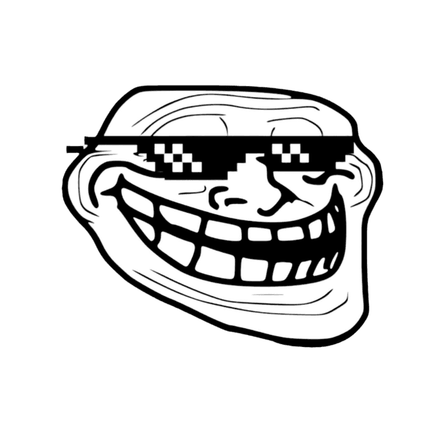 Trollface, the TROLL RUN runner